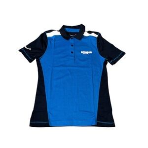 Amazon Polo Shirt Mens Blue Active Employee Uniform Work Wear